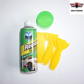 Chai xịt tẩy keo đa năng tẩy sạch băng dính, xịt tẩy sticker làm mới vật dụng, tẩy sạch các vết keo cứng đầu-Huy Tưởng