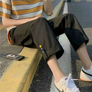 QUẦN DÀI NAM NỮ UNISEX KAKI CẦU VÒNG 3 NÚT - AUSA HOUSE