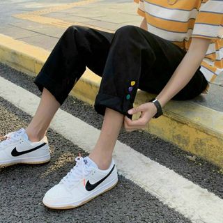 QUẦN DÀI NAM NỮ UNISEX KAKI CẦU VÒNG 3 NÚT - AUSA HOUSE