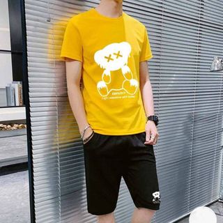ĐỒ BỘ THỂ THAO NAM NỮ UNISEX TAY LỠ GẤU MẮT CHÉO - AUSA HOUSE