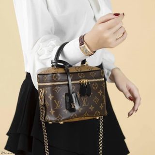 Túi xách quảng châu Vanity Supet Full Box - 09B5285  (Chuyên sỉ túi xách sll, balo, ví, thắt lưng, túi Laptop)