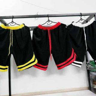 QUẦN SHORT NAM POLY PHỐI VIỀN MÀU LƯNG VÀ ỐNG QUẦN - AUSA HOUSE