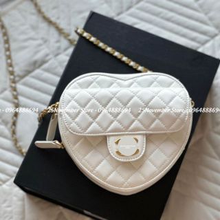 𝐓𝐔́𝐈 𝐗𝐀́𝐂𝐇 Nữ Cao Cấp Hình Trái 𝐓𝐈𝐌 𝐒𝐔𝐏𝐄𝐑 VIP 2024 - Màu Sắc : Đen, Trắng, Hồng, Tím, Vàng - Size : 18cm