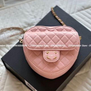 𝐓𝐔́𝐈 𝐗𝐀́𝐂𝐇 Nữ Cao Cấp Hình Trái 𝐓𝐈𝐌 𝐒𝐔𝐏𝐄𝐑 VIP 2024 - Màu Sắc : Đen, Trắng, Hồng, Tím, Vàng - Size : 18cm