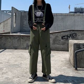 QUẦN DÀI NAM NỮ UNISEX KAKI TÚI HỘP 3 TRONG 1 JOGGER CARGO PANT - AUSA HOUSE