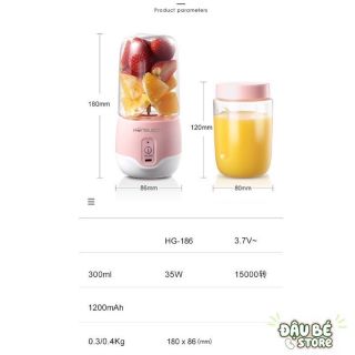 Máy xay sinh tố cầm tay 4 lưỡi