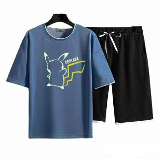 ĐỒ BỘ THỂ THAO NAM NỮ UNISEX PIKACHU - AUSA HOUSE