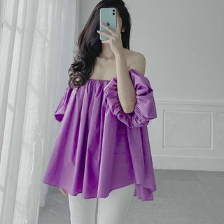 ÁO NỮ TAY PHỒNG BÈO NHÚM NỮ TÍNH - AUSA HOUSE