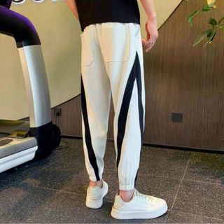 QUẦN DÀI NAM JOGGER THUN NỈ SỌC BO TÚM GẤU - AUSA HOUSE