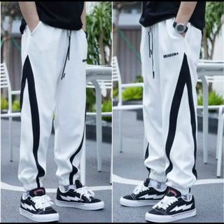 QUẦN DÀI NAM JOGGER THUN NỈ SỌC BO TÚM GẤU - AUSA HOUSE