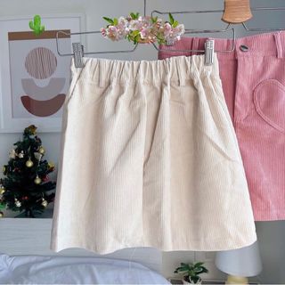 CHÂN VÁY NỮ CHỮ A TÚI ĐẮP TRÁI TIM - AUSA HOUSE