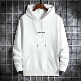 COMBO ÁO THUN HOODIE PEACE STAR VÀ QUẦN LỬNG KAKI TRƠN – AUSA HOUSE