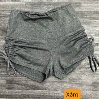 Quần đùi rút nhún 3 màu như hình mới nhất 2024 Thể Thao cao cấp Siêu Đẹp Giá Sỉ,1