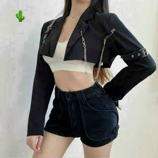 ÁO VEST NỮ PHỐI XÍCH - AUSA HOUSE