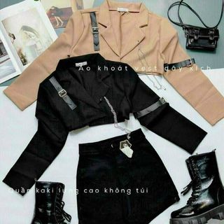 ÁO VEST NỮ PHỐI XÍCH - AUSA HOUSE