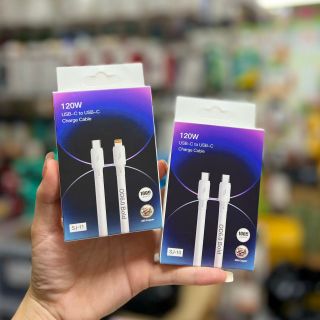Cáp Sạc Nhanh 120W - Cáp Sạc Nhanh SJ-11 type C to type C/ iPhone - Sỉ Buôn Phụ Kiện Điện Thoại