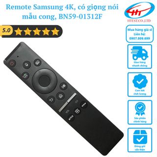 Remote Samsung 4K, có giọng nói, mẫu cong, BN59-01312F – China giá sỉ