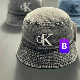 Mũ bucket thêu chữ c K CQ
