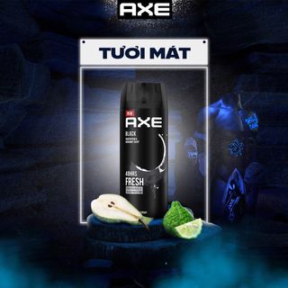 Xịt Khử Mùi Cơ Thể Axe Body Spray for Men ngăn mùi cơ thể, hương thơm sang trọng