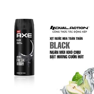 Xịt Khử Mùi Cơ Thể Axe Body Spray for Men ngăn mùi cơ thể, hương thơm sang trọng