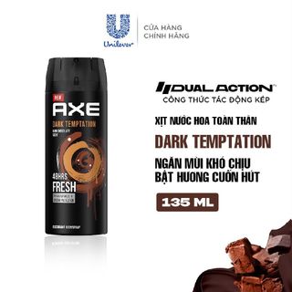 Xịt Khử Mùi Cơ Thể Axe Body Spray for Men ngăn mùi cơ thể, hương thơm sang trọng
