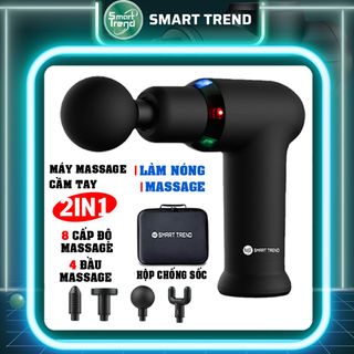 Máy massage cầm tay 2 trong 1 Smart Trend MSD “Massage – Làm Nóng”, 4 đầu massage, 8 cấp độ mát-xa giá sỉ