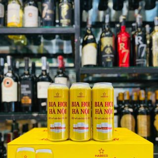 Bia Hơi Hà Nội Thùng 24 lon 500ml - [ Ship Siêu Tốc HCM ]