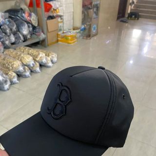 Nón kết chữ sport màu đen NK