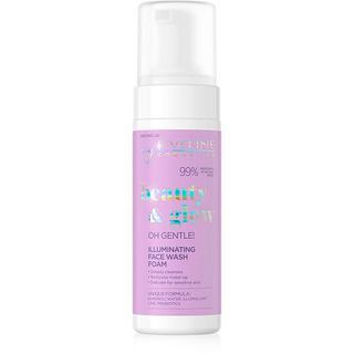 Set quà tặng làm sạch sáng da gồm Sữa rửa mặt + Bông tẩy trang + Nước tẩy trang + Túi đựng mỹ phẩm care4u