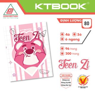 TẬP HỌC SINH GẤU DÂU 200 TRANG