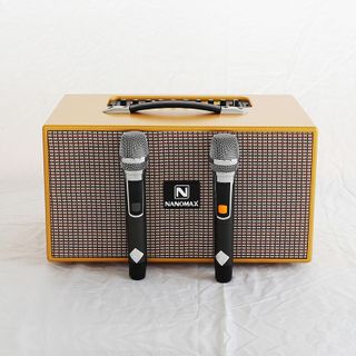 Loa Kéo Karaoke Xách Tay Nanomax X-210B Bass Đôi 16cm