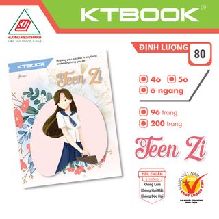 TẬP HỌC SINH TEEN ZI ĐL 80 - 200 TRANG