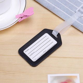 Thẻ treo vali hành lý du lịch, túi xách cho bé bằng nhựa có dây đeo