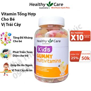 Kẹo Gummy Multivitamins HealthyCare 250v - ÚC