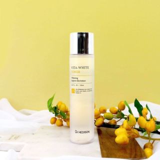 Nước hoa hồng trắng sáng Dr. HEDISON Vita-White Toner (150ml)