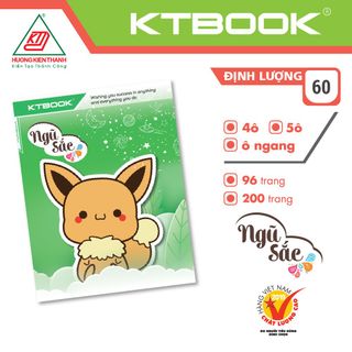 TẬP HỌC SINH NGŨ SẮC 200 TRANG
