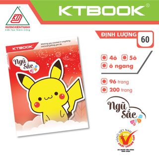 TẬP HỌC SINH NGŨ SẮC 200 TRANG