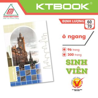 TẬP SINH VIÊN KHỔ LỚN ĐL 60 - 200 TRANG