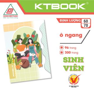 TẬP SINH VIÊN KHỔ LỚN ĐL 60 - 200 TRANG