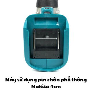 Máy khoan pin Makita 199v kèm tay cầm động cơ không chổi than Đầu kẹp autolock