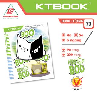 TẬP HỌC SINH HEO BOO 96 TRANG