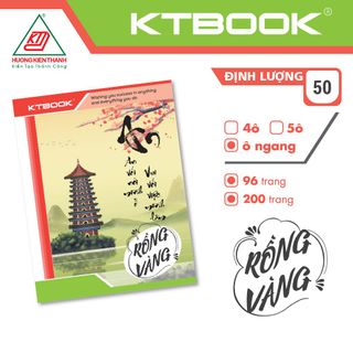 TẬP HỌC SINH RỒNG VÀNG 96 TRANG