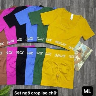 2 mẫu set ngố iso 6 màu size ml mới nhất 2024 Thể Thao cao cấp Siêu Đẹp Giá Sỉ,