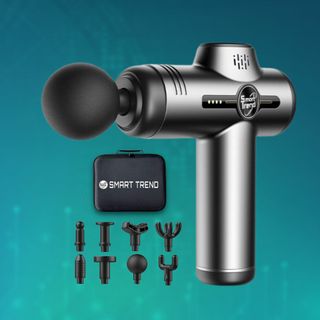 Máy massage cầm tay Smart Trend MS32N, 32 chế độ massage, 8 đầu mát xa, hộp chống sốc