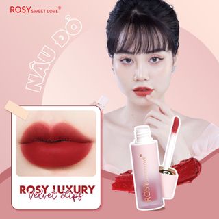 [COMBO QUÀ TẶNG 36] 1 SON KEM LÌ ROSY LUXURY + 2 NƯỚC HOA SIMPLE 10ML - CHAVA