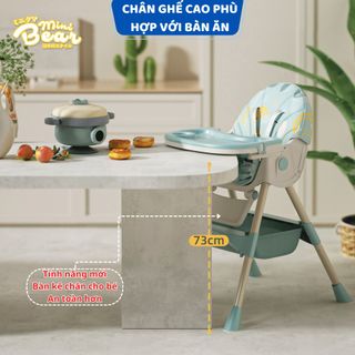 Ghế Ăn Dặm Cao Cấp Cho Bé Chân Sắt Vô Cùng Chắc Chắn - Sunflower