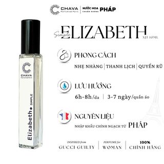 [COMBO QUÀ TẶNG 10]1 NƯỚC HOA SIMPLE 10ML + 1 SON SÁP LÌ ROSY SWEET LOVE-CHAVA