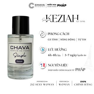 [COMBO QUÀ TẶNG 07]1 NƯỚC HOA SIMPLE 50ML + 1 SON SÁP LÌ ROSY SWEET LOVE - CHAVA