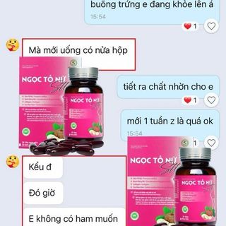 Ngọc Tố Nữ - Nội tiết tố nữ, điều kinh, chống khô hạn, mờ Nám sạm da, hồi xuân phụ nữ