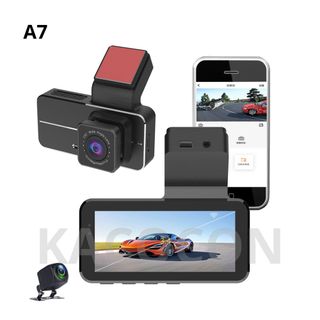 CAMERA HÀNH TRÌNH Ô TÔ WIFI A7 (TRƯỚC VÀ SAU) giá sỉ